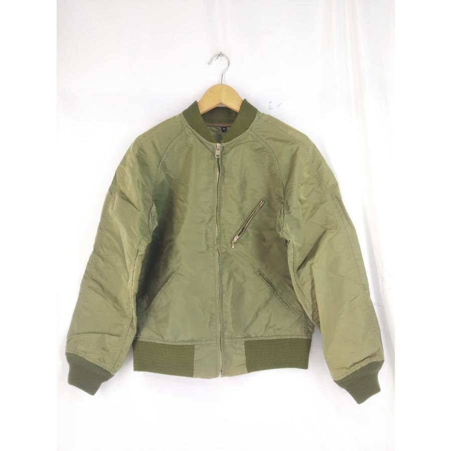 SONIC LAB（ソニックラブ） 名作!!希少!! MA-1 ジャケット カーキ S
