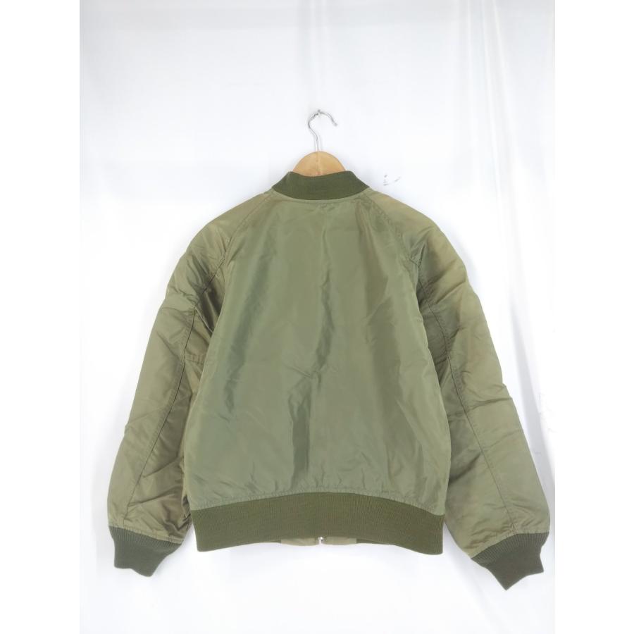 SONIC LAB（ソニックラブ） 名作!!希少!! MA-1 ジャケット カーキ S