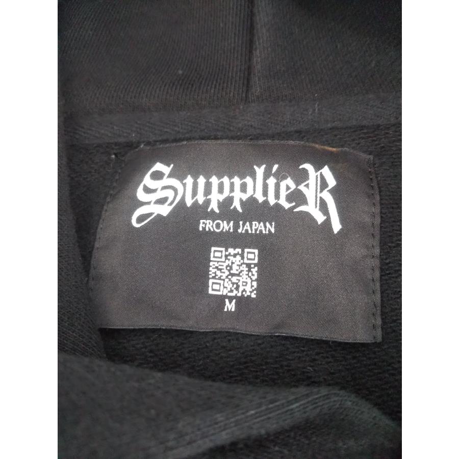 SUPPLIER（サプライヤー） S LOGO HOODIE パーカー ブラック Mサイズ