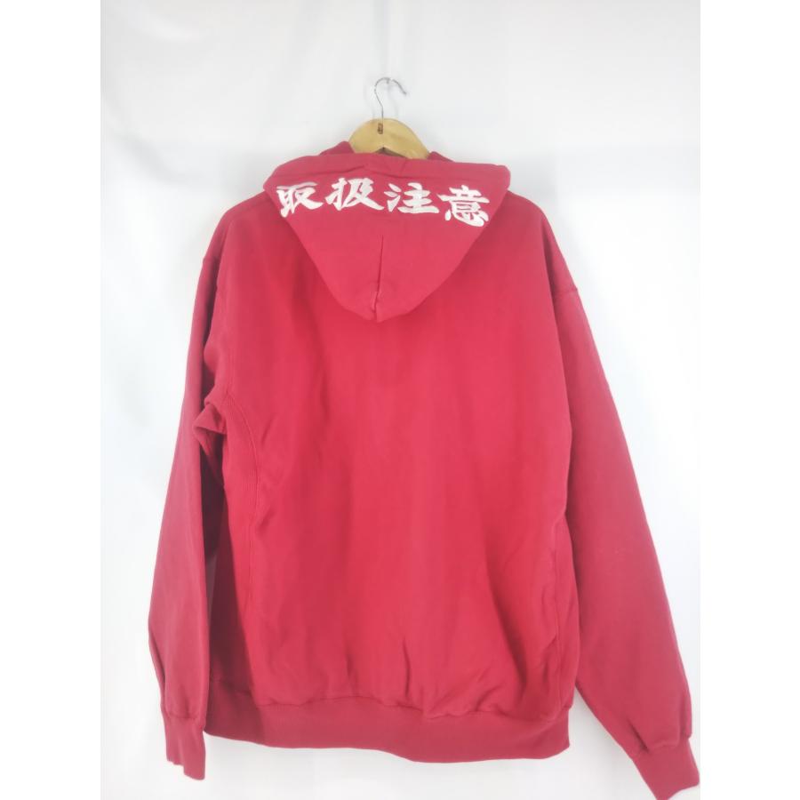 BlackEyePatch（ブラックアイパッチ） パーカー 取扱注意 赤 パーカー