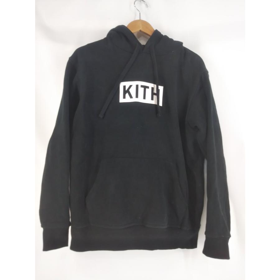 KITHキス×アディダス　パーカー　ブラック KITH（キス） ロゴプリント スウェット フーディー パーカー ブラック