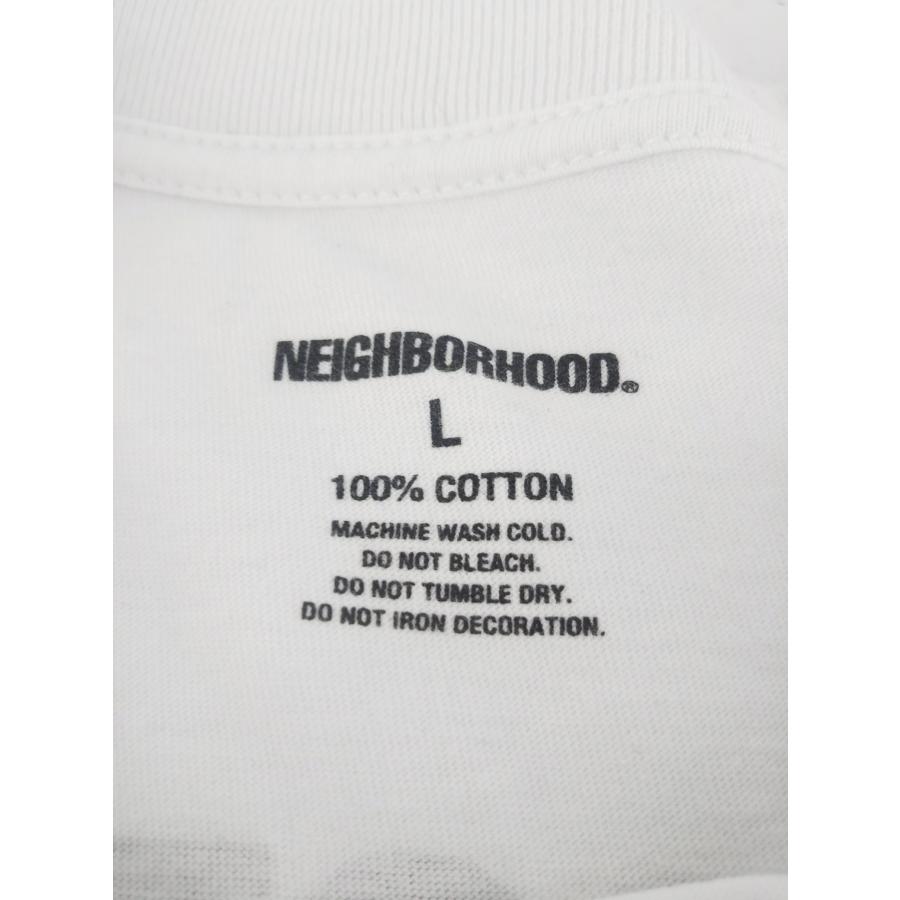 NEIGHBORHOOD（ネイバーフッド） ロンT NH.TEE LS-4 サイズL ホワイト