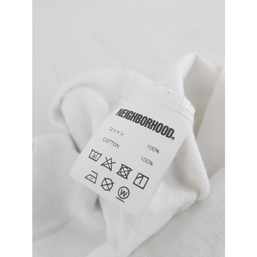 NEIGHBORHOOD（ネイバーフッド） ロンT NH.TEE LS-4 サイズL ホワイト