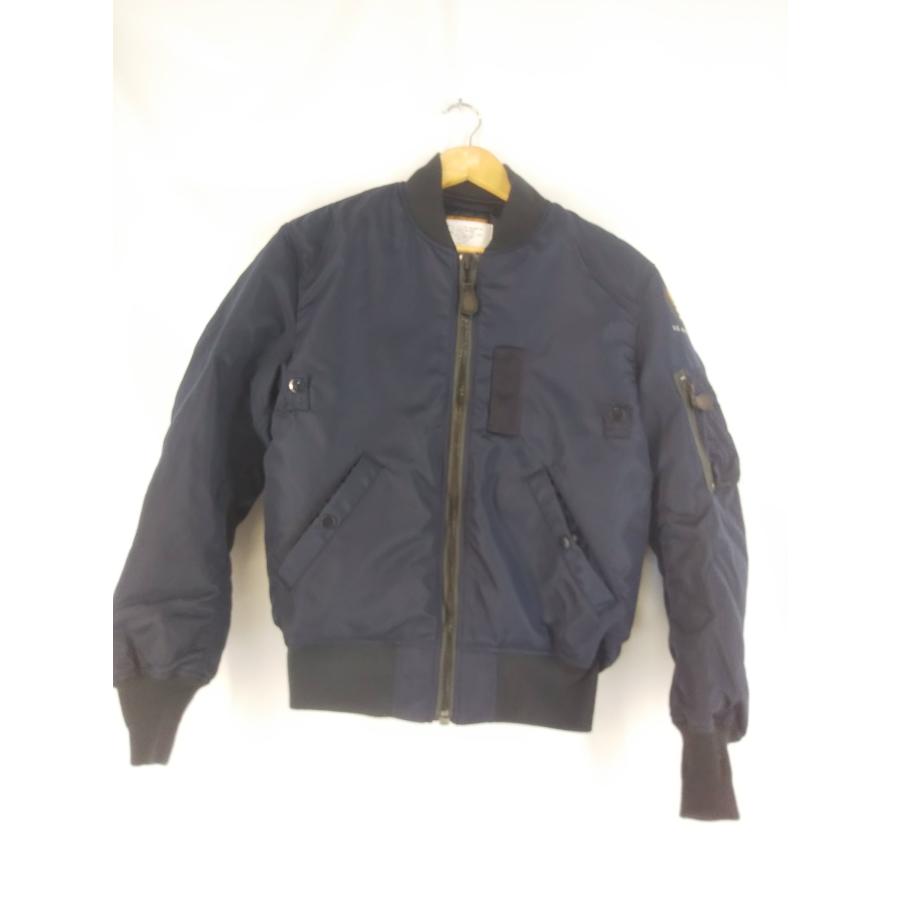 HOUSTON（ヒューストン） B-15C フライトジャケット ネイビー 38サイズ