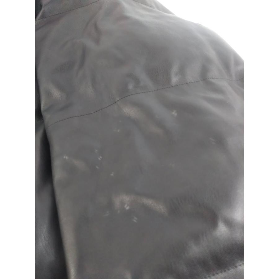 ジーユー（GU） 完売品/GU ヒートパデッド フェイクレザーブルゾン 