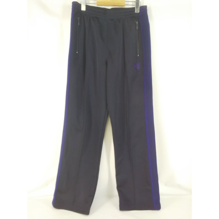 Needles（ニードルス） トラックパンツ NS246 ネイビー×パープル S
