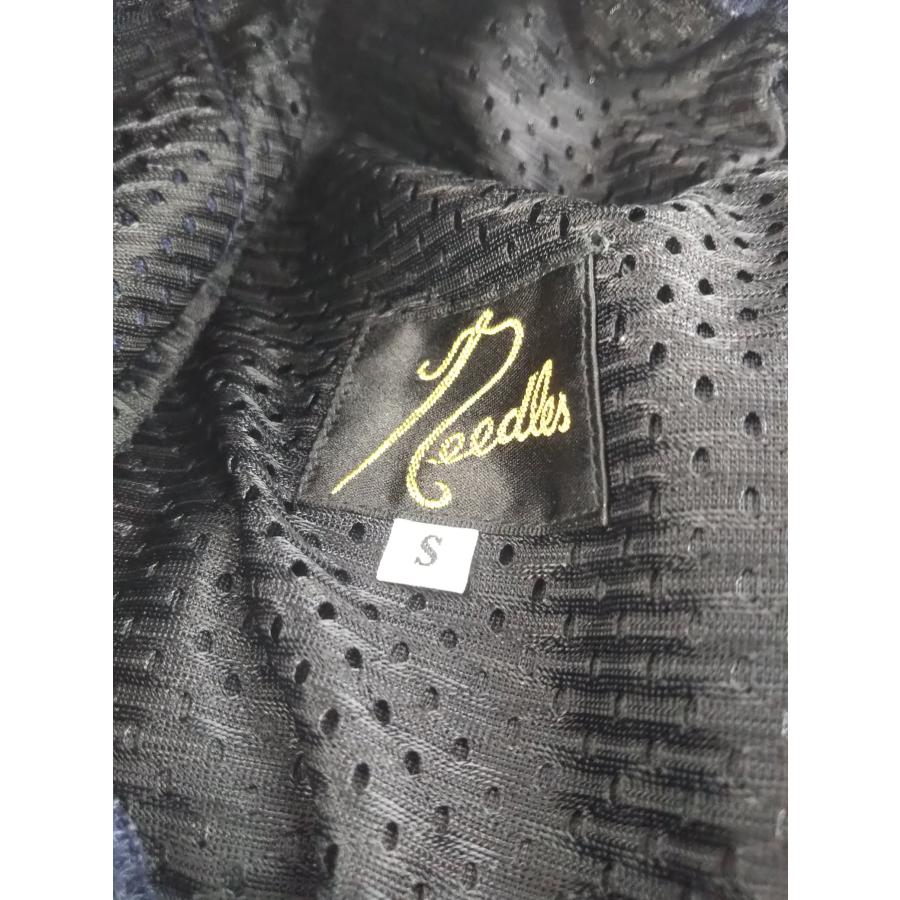 Needles（ニードルス） トラックパンツ NS246 ネイビー×パープル S