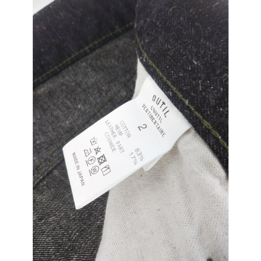 OUTIL ウティ デニムパンツ PANTALON BOUDES OV-P021 ヘンプ混 サイズ
