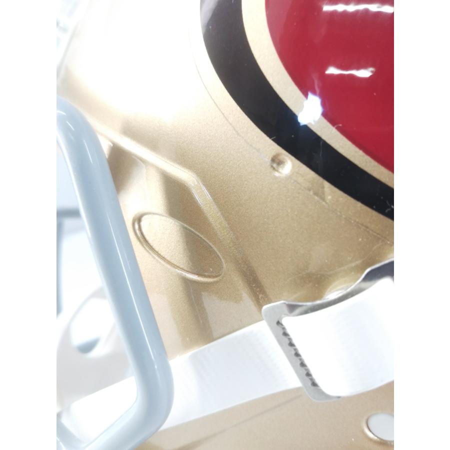 Riddell Speed 本物 ヘルメット - サンフランシスコフォーティナイナーズ (San Francisco 49ers) NFL公式アイテム インテリア_12