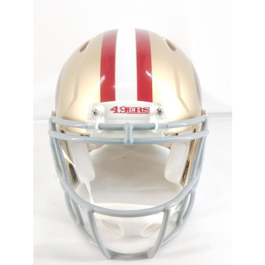 Riddell Speed 本物 ヘルメット - サンフランシスコフォーティナイナーズ (San Francisco 49ers) NFL公式アイテム インテリア_1