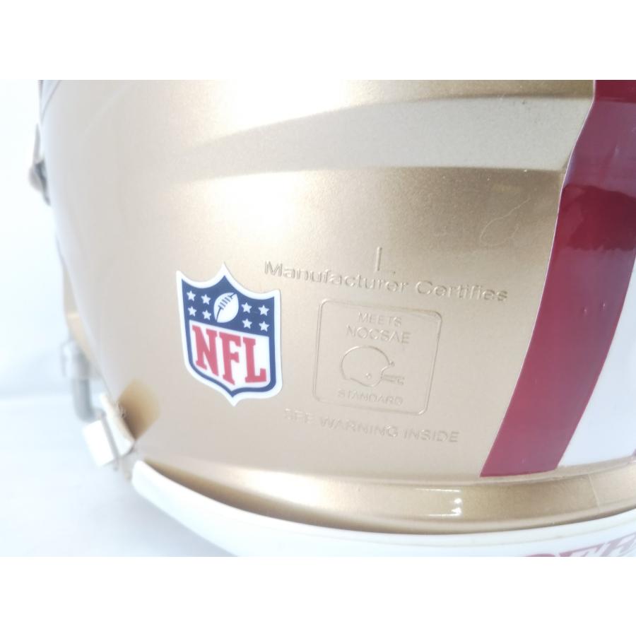 Riddell Speed 本物 ヘルメット - サンフランシスコフォーティナイナーズ (San Francisco 49ers) NFL公式アイテム インテリア_4