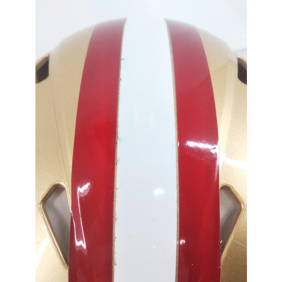Riddell Speed 本物 ヘルメット - サンフランシスコフォーティナイナーズ (San Francisco 49ers) NFL公式アイテム インテリア_7