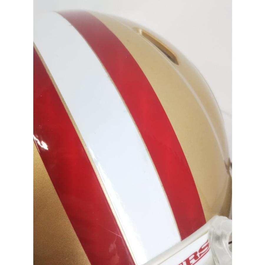 Riddell Speed 本物 ヘルメット - サンフランシスコフォーティナイナーズ (San Francisco 49ers) NFL公式アイテム インテリア_8