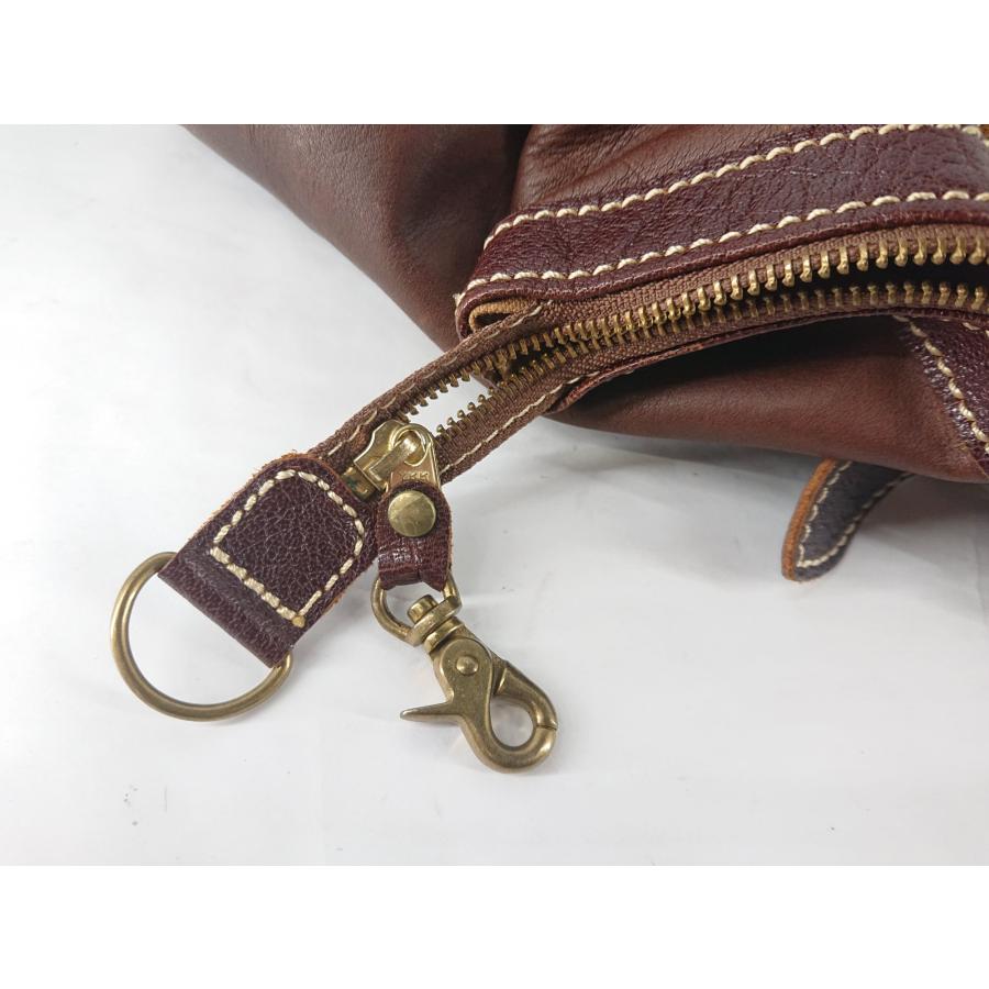 アインソフ 2WAY ショルダーバッグ トートバッグ レザー 本革 ブラウン Ain Soph（アインソフ） 本革 2way レザー トートバッグ : スリフトWEB