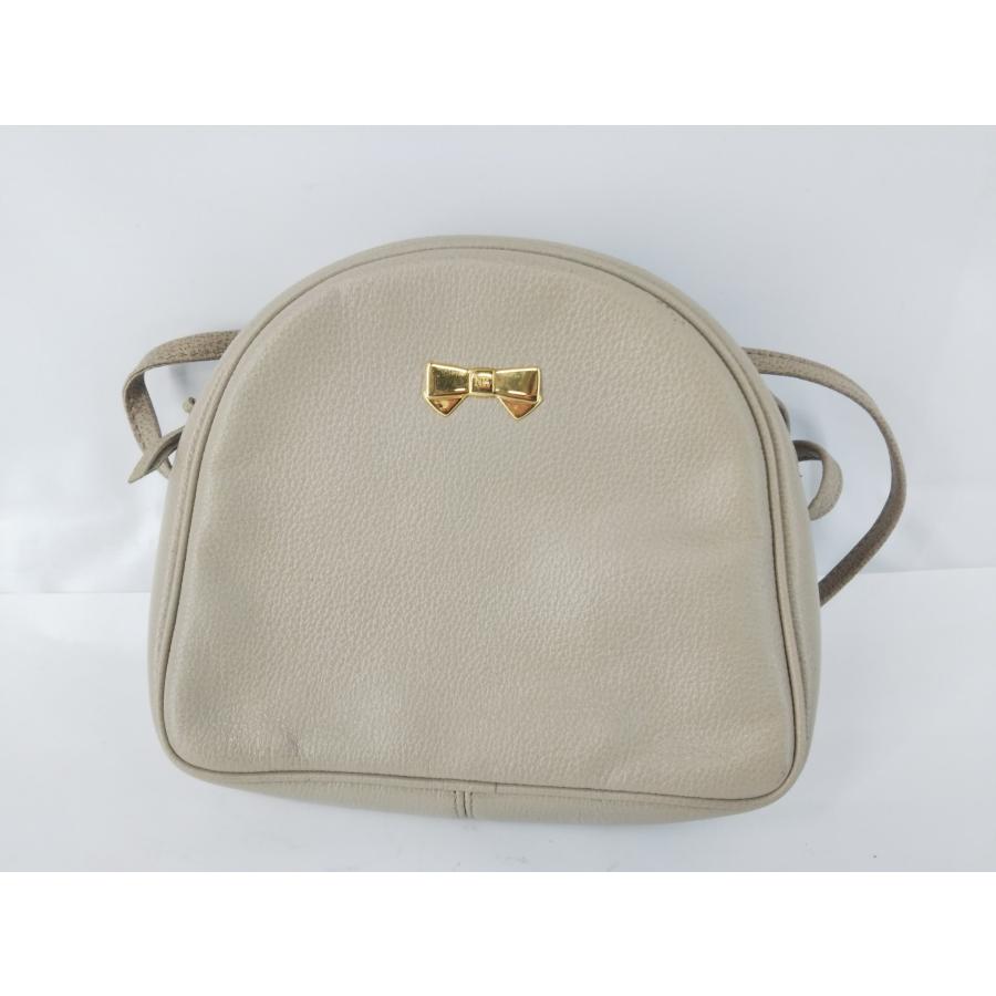 NINA RICCI（ニナ・リッチ） ヴィンテージ レザーミニショルダー 