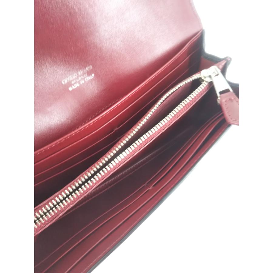 Giorgio Armani ブラックレザー長財布 GIORGIO ARMANI ジョルジオ アルマーニ 長財布 Giorgio Armani