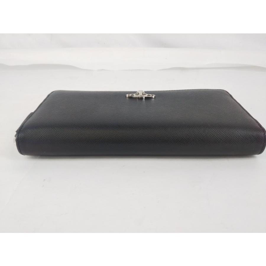 極美品✨Vivienne Westwood 長財布　ブラック　ラウンドジップ ヴィヴィアンウエストウッドVivienne Westwood ラウンドジップ長