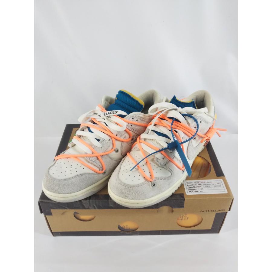 NIKE（ナイキ） ×OFF WHITE DUNK LOW The 50 Collection Lot 19 オフ 