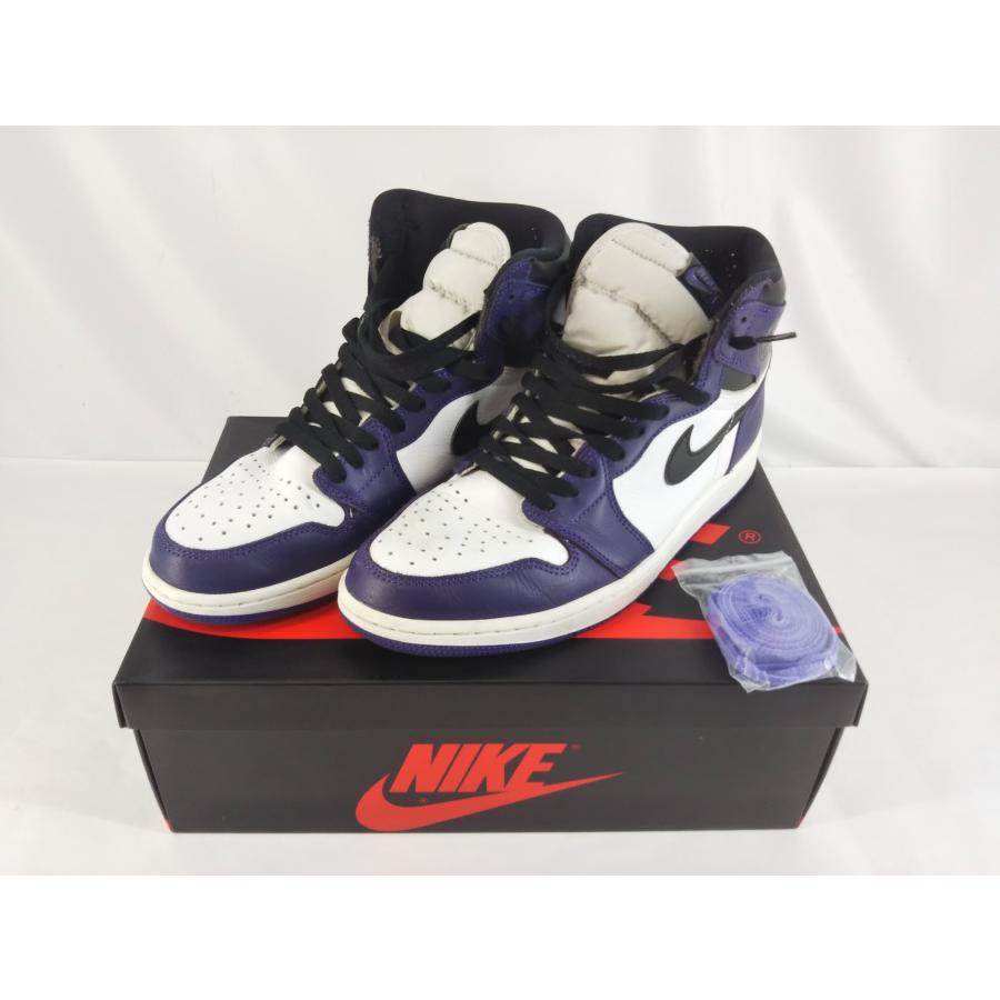 NIKE（ナイキ） AIR JORDAN 1 RETRO HIGH OG COURT PURPLE エア