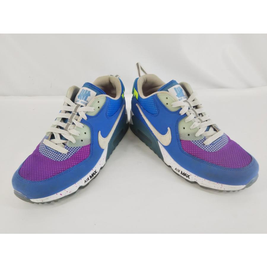 ナイキ NIKE UNDEFEATEDコラボ AIR MAX90 スニーカー ローカット CQ2289-400 青 ブルー US9 27cm 靴｜thrift2nd｜06