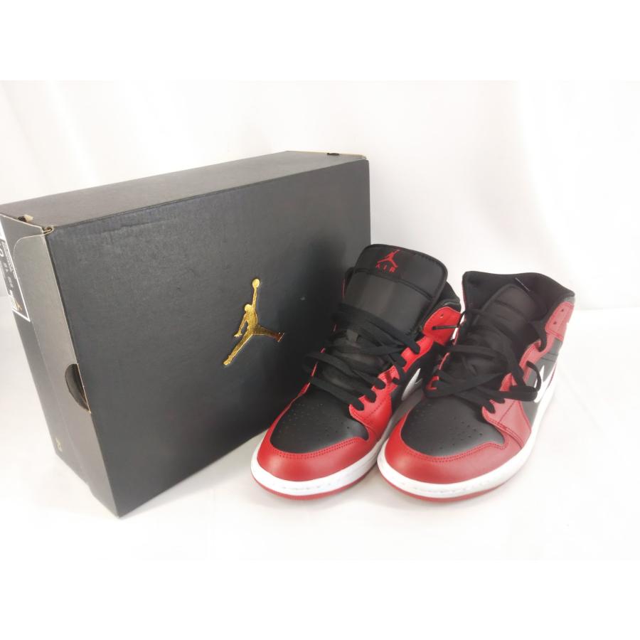 NIKE（ナイキ） AIR JORDAN 1 MID/エアジョーダン1 ミッド ジムレッド
