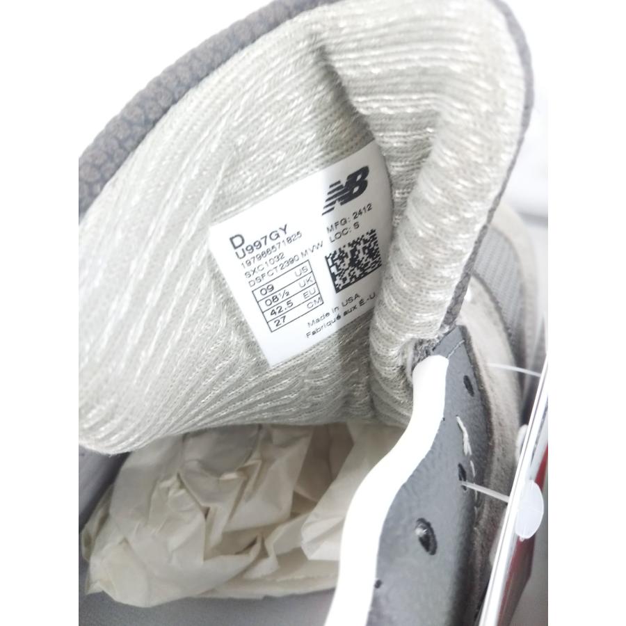 New Balance（ニューバランス） 未使用/タグ付き/New Balance U997GY