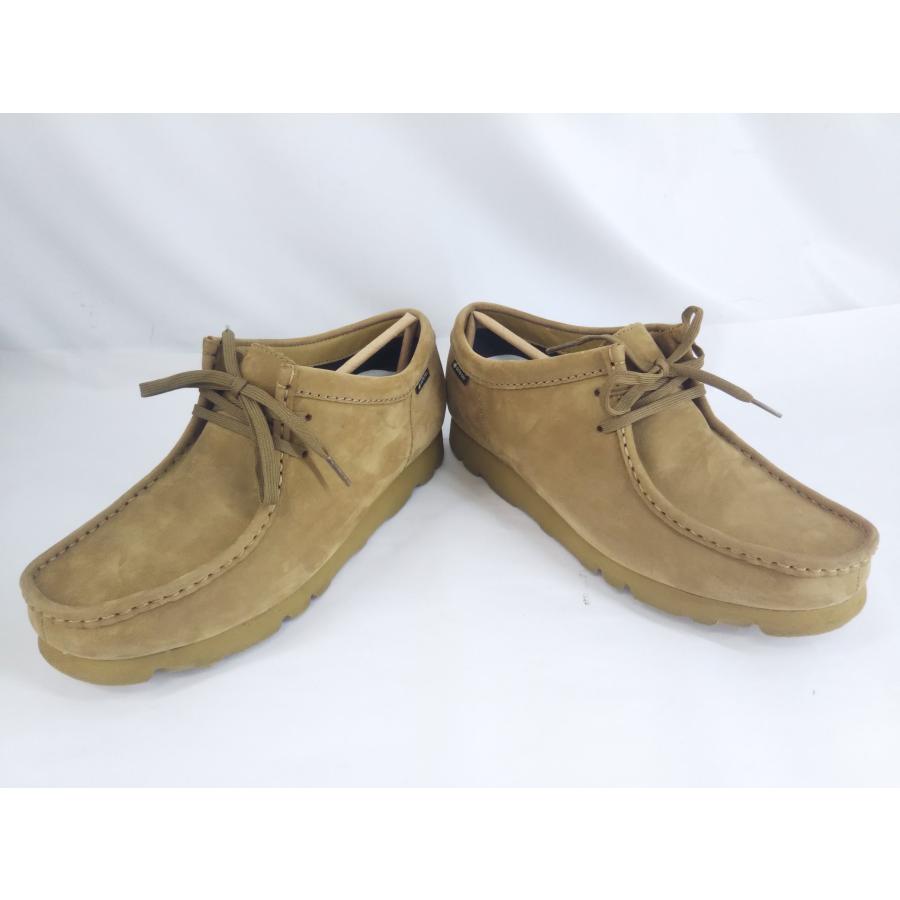 Clarks clarks wallabee gtx oakmoss nubuck1 クラークス ワラビー