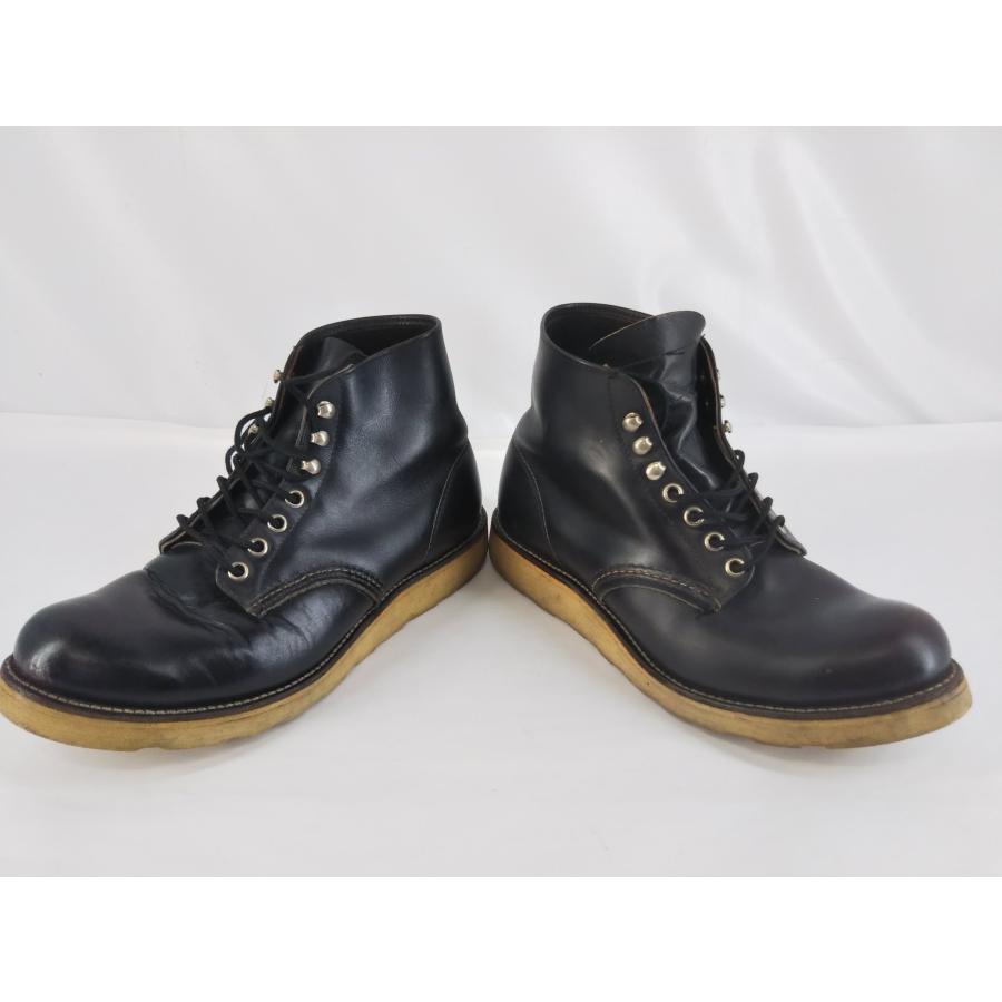 RED WING SHOES ブラック ワークブーツ 8 1/2 D