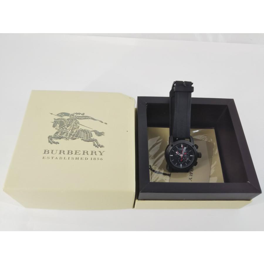 BURBERRY バーバリー 腕時計 メンズ SPORT スポーツ クロノグラフ BU7701 ブラック文字盤 ラウンドフェイス デイト