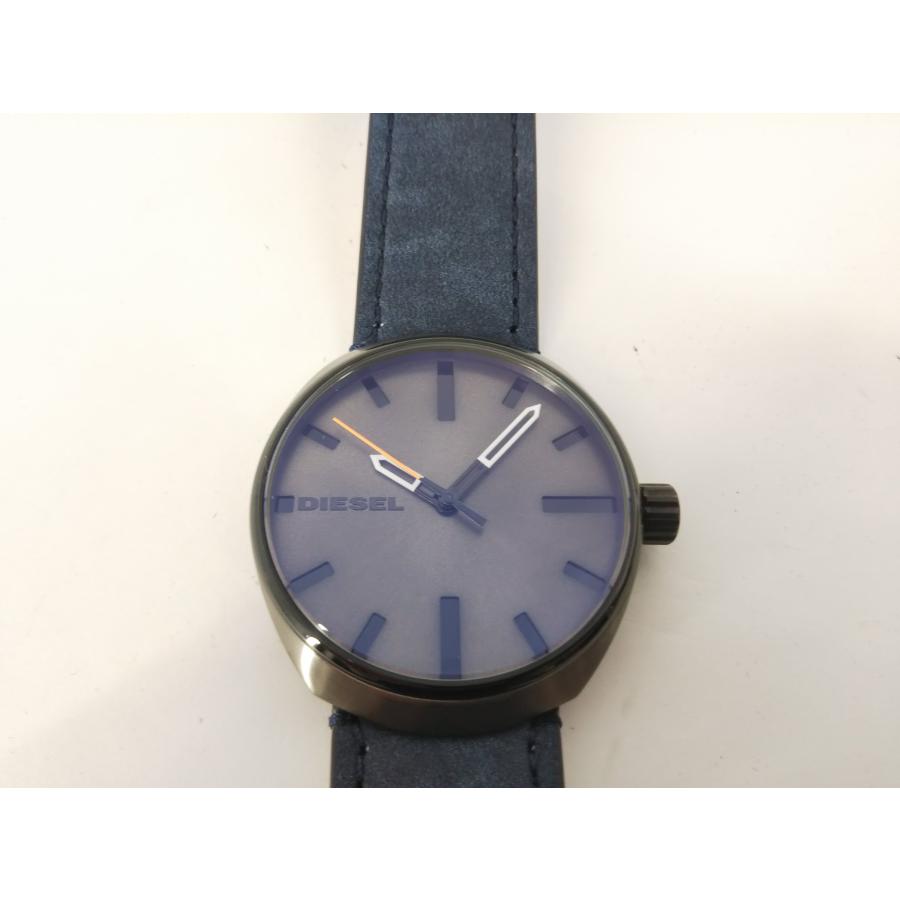DIESEL ディーゼル クォーツ腕時計/アナログ/ラバー/GRY/DZ-1832 メンズ 時計｜thrift2nd｜02