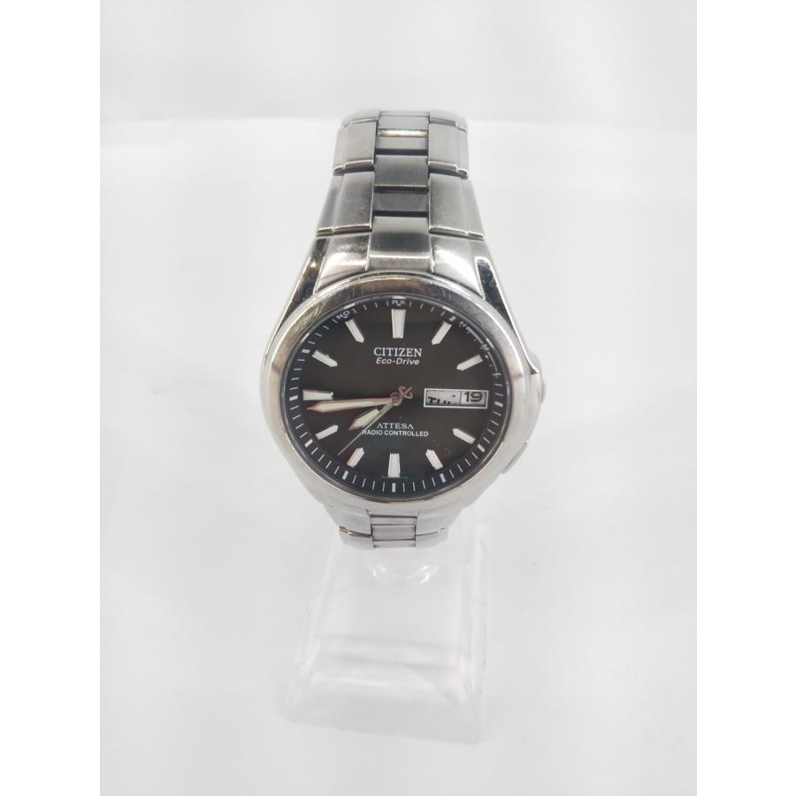 u*4様 シチズン アテッサ H100 T010431 電波ソーラー チタン 黒 CITIZEN（シチズン） ATTESA アテッサ H100-T010431 ブラック 文字盤