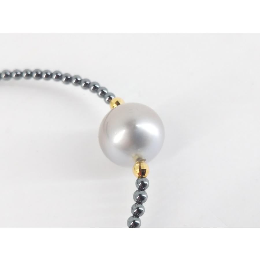 淡水バロックパールネックレス7ミリアップ シルバー留め金具