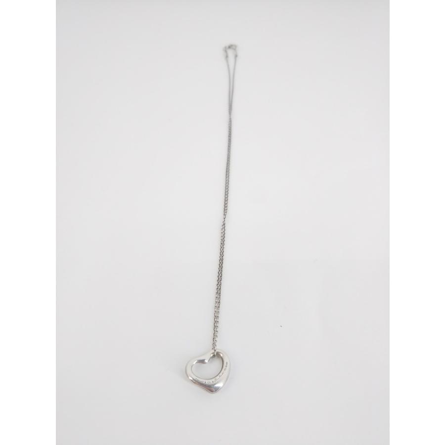 Tiffany & Co. ティファニー 1P ダイヤ オープン ハート シルバー