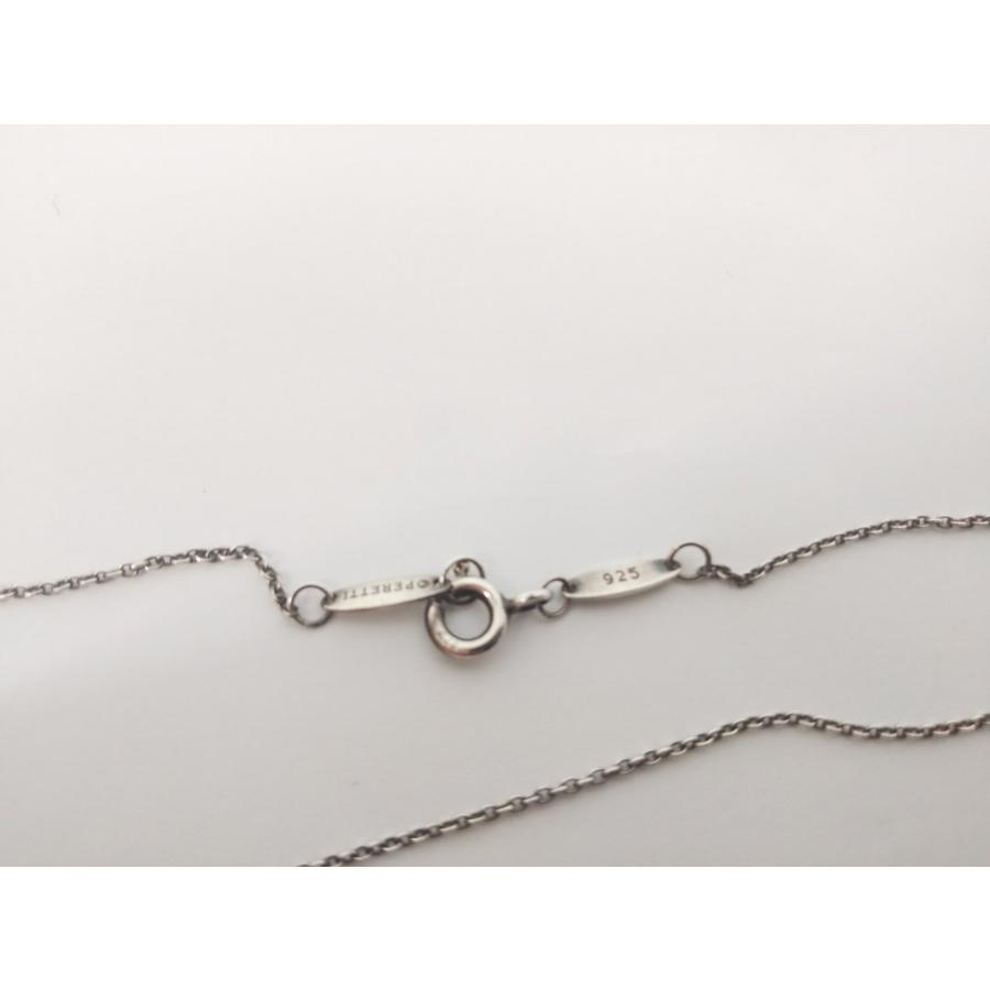 Tiffany & Co. ティファニー 1P ダイヤ オープン ハート シルバー