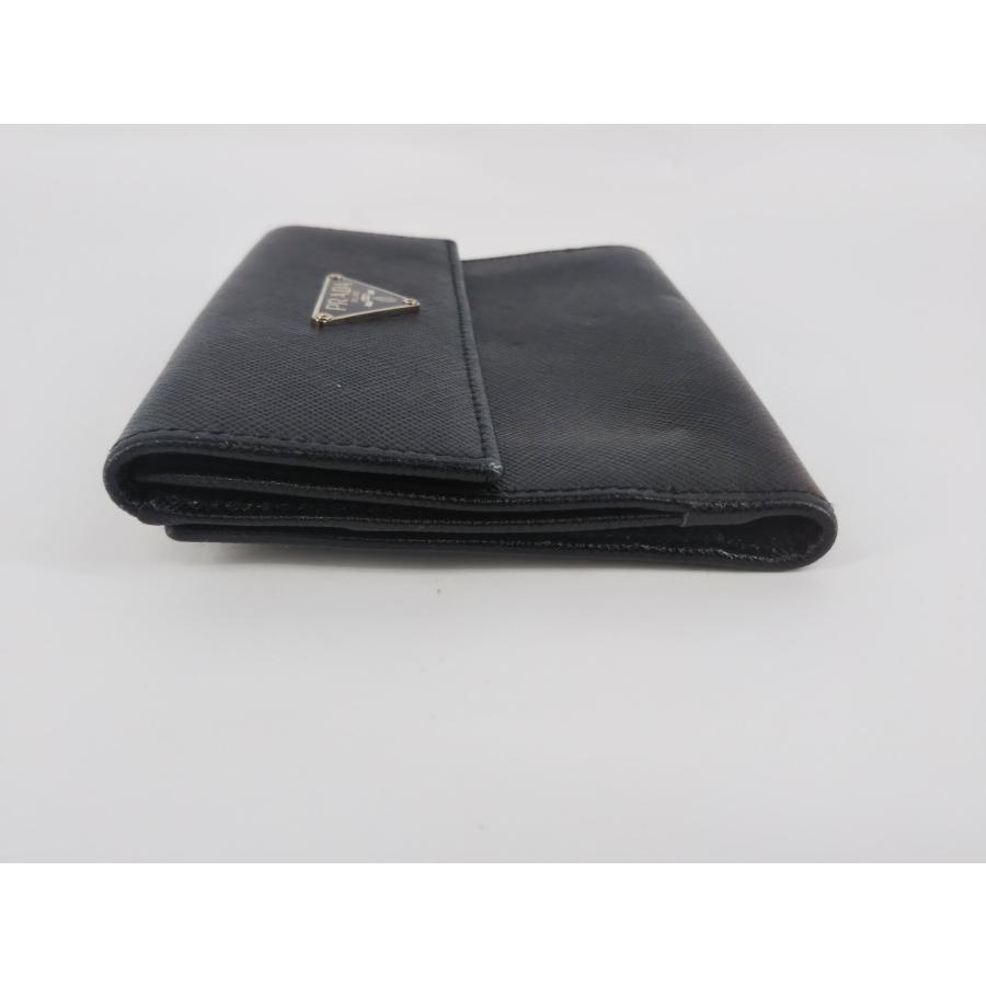 未使用級✨PRADA プラダ　M522A 三角ロゴプ　サフィアーノ　ブラック 未使用級✨PRADA プラダ M522A 三角ロゴプ サフィアーノ ブラック 2025