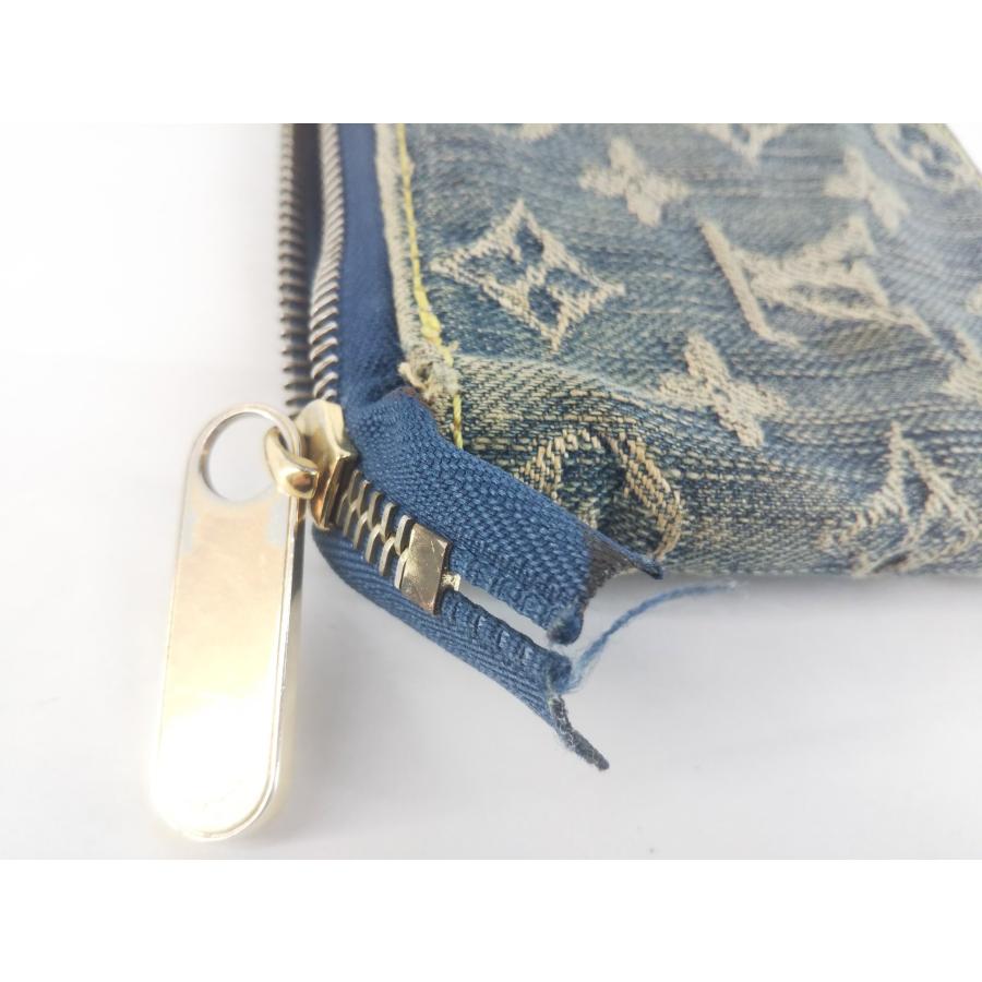 LOUIS VUITTON（ルイ・ヴィトン） LV モノグラム デニム ミニ ジッピー