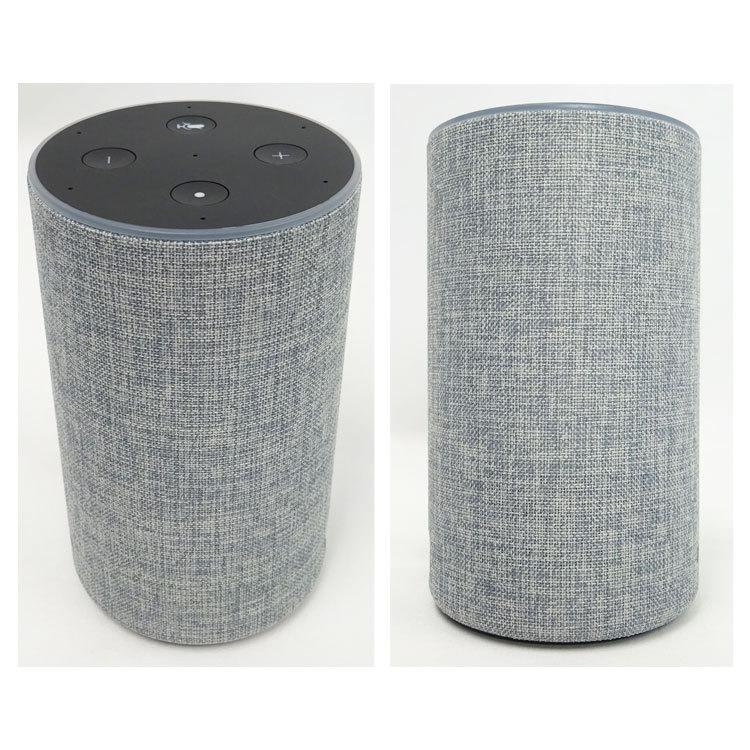 【中古】〇即納〇amazon Echo XC56PY スマートスピーカー with Alexa ヘザーグレー 360°全方向スピーカー 家電