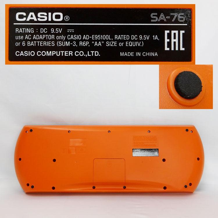 ミニキーボード（CASIO） 中古 CASIO ミニキーボード 44鍵盤 SA