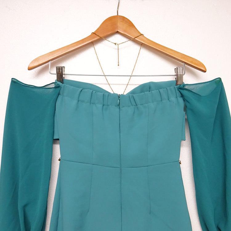 中古】〇即納〇 dazzy by change clothes ワンカラーベアタイト膝丈  