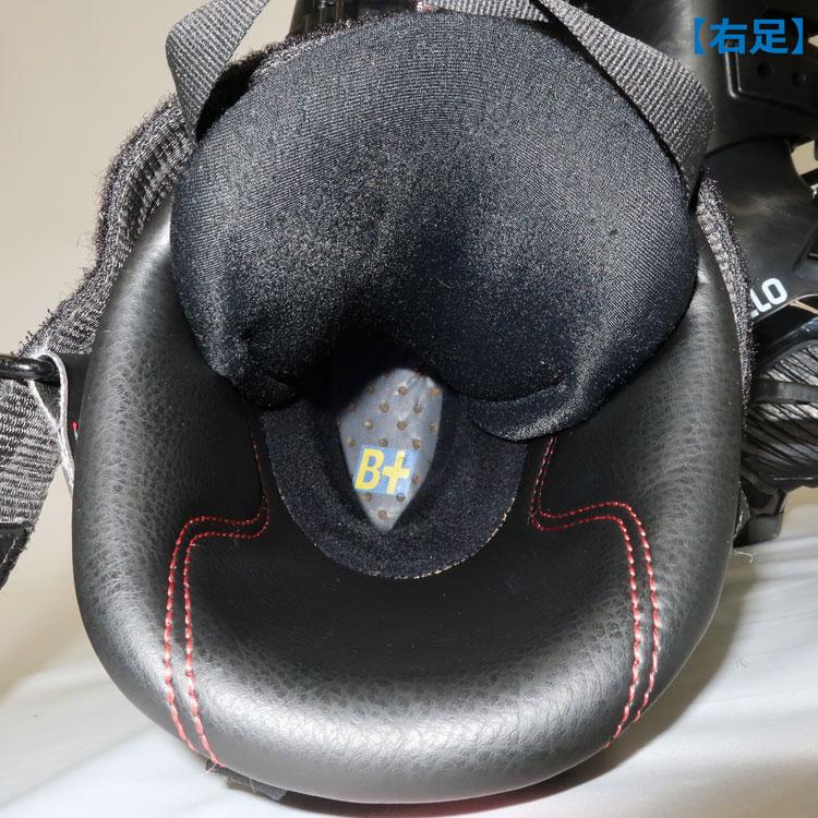 中古 DALBELLO スキーブーツ DS110 25.0〜25.5cm ブラック×インフラ