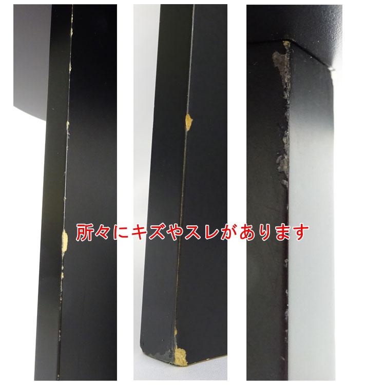 中古 円椅 ブラック 高さ44.5cm 裏千家用 茶道具 組立式椅子 中古 円椅 ブラック 高さ44.5cm 裏千家用 茶道具 組立式椅子