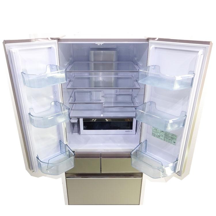 中古・設置込み 日立 520L 2019年製 6ドア冷凍冷蔵庫 まるごとチルド R-HW52K(XN) プレーンシャンパン フレンチドア(観音開き) 中古・設置込み 日立 520L 2019年製 6ドア冷凍冷蔵庫 まるごとチルド R-HW52K(XN) プレーンシャンパン フレンチドア(観音開き)