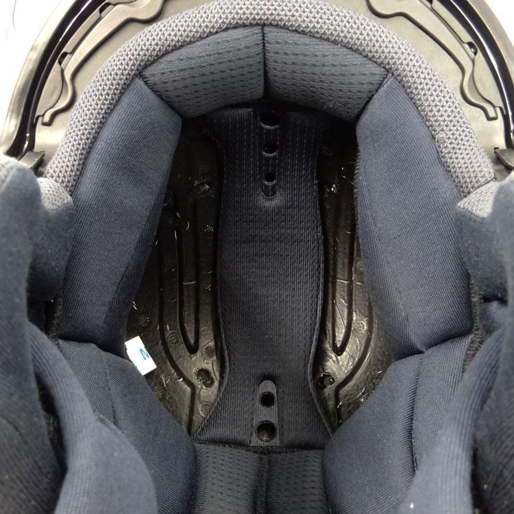 中古 HJC オープンフェイス ヘルメット FG-JET Mサイズ57~58cm 2014年製 ブラック ダブルバイザー｜thrifty｜14