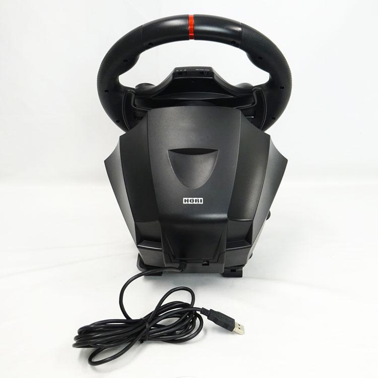 HORI 【中古】〇即納〇 レーシングホイールエイペックス PS4-052 HORI 【中古】〇即納〇 レーシングホイールエイペックス PS4-052