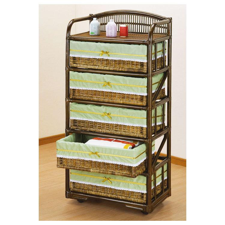 今枝商店 ラタンランドリー5杯タイプ E-370B メーカー取り寄せ品/籐