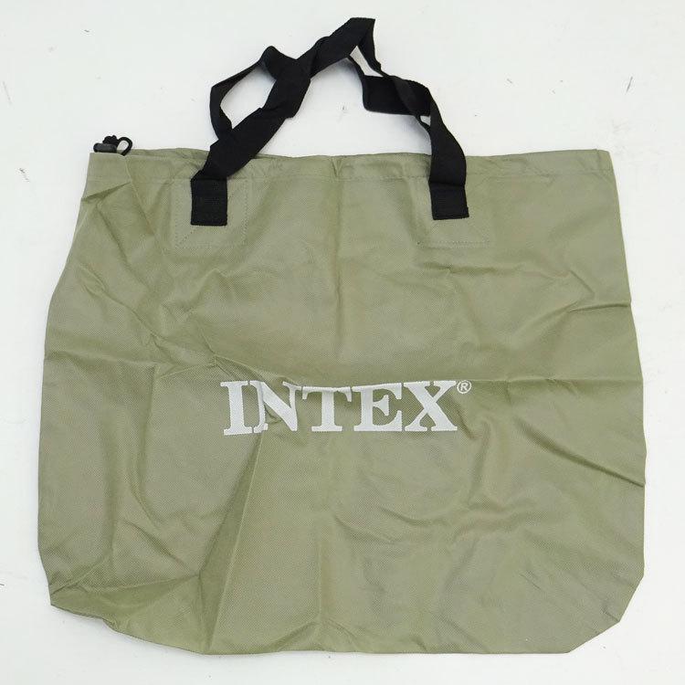 中古】（超美品）〇即納〇 INTEX 電動ポンプ内蔵エアーベッド