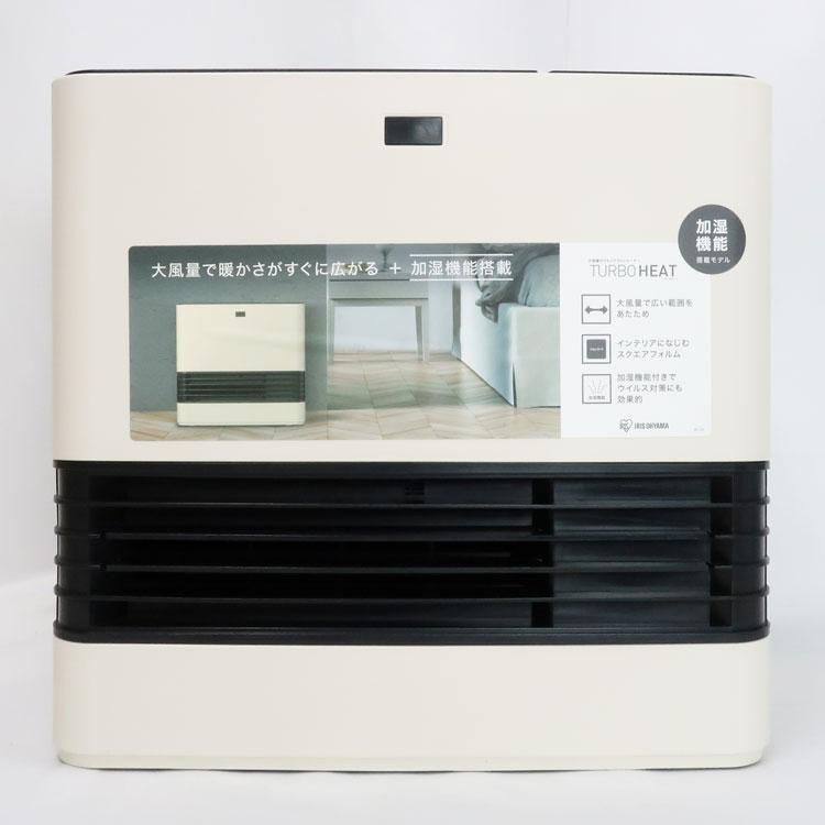 大風量加湿セラミックファンヒーター JKC125D1-W 新品 未開封 IRIS OHYAMA 中古 アイリスオーヤマ 大風量加湿セラミックファン