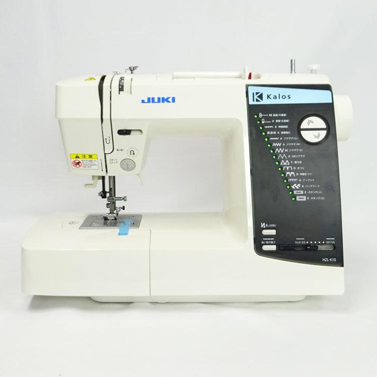 家庭用ミシン　JUKI   カロス10  中古品 JUKI 【中古】【未使用品】〇即納〇 家庭用ミシン Kalos10 HZL