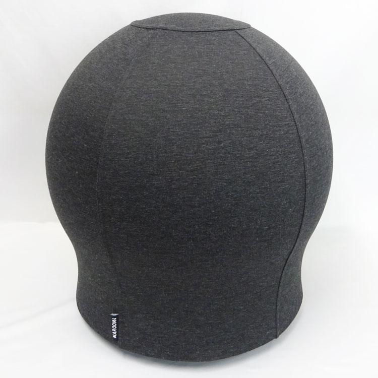 中古 良品 MAROOMS バランスボールチェア ブラック 高さ約56cm