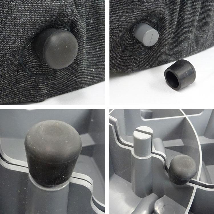 中古 良品 MAROOMS バランスボールチェア ブラック 高さ約56cm